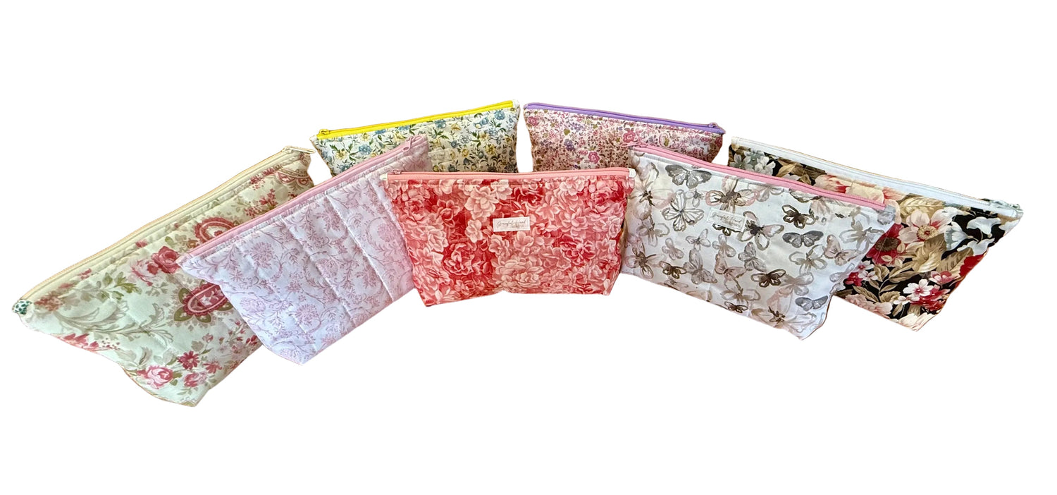 Large Zippered Pouches