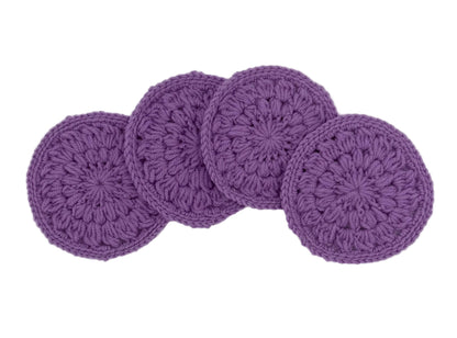 Lavender Petal Coasters