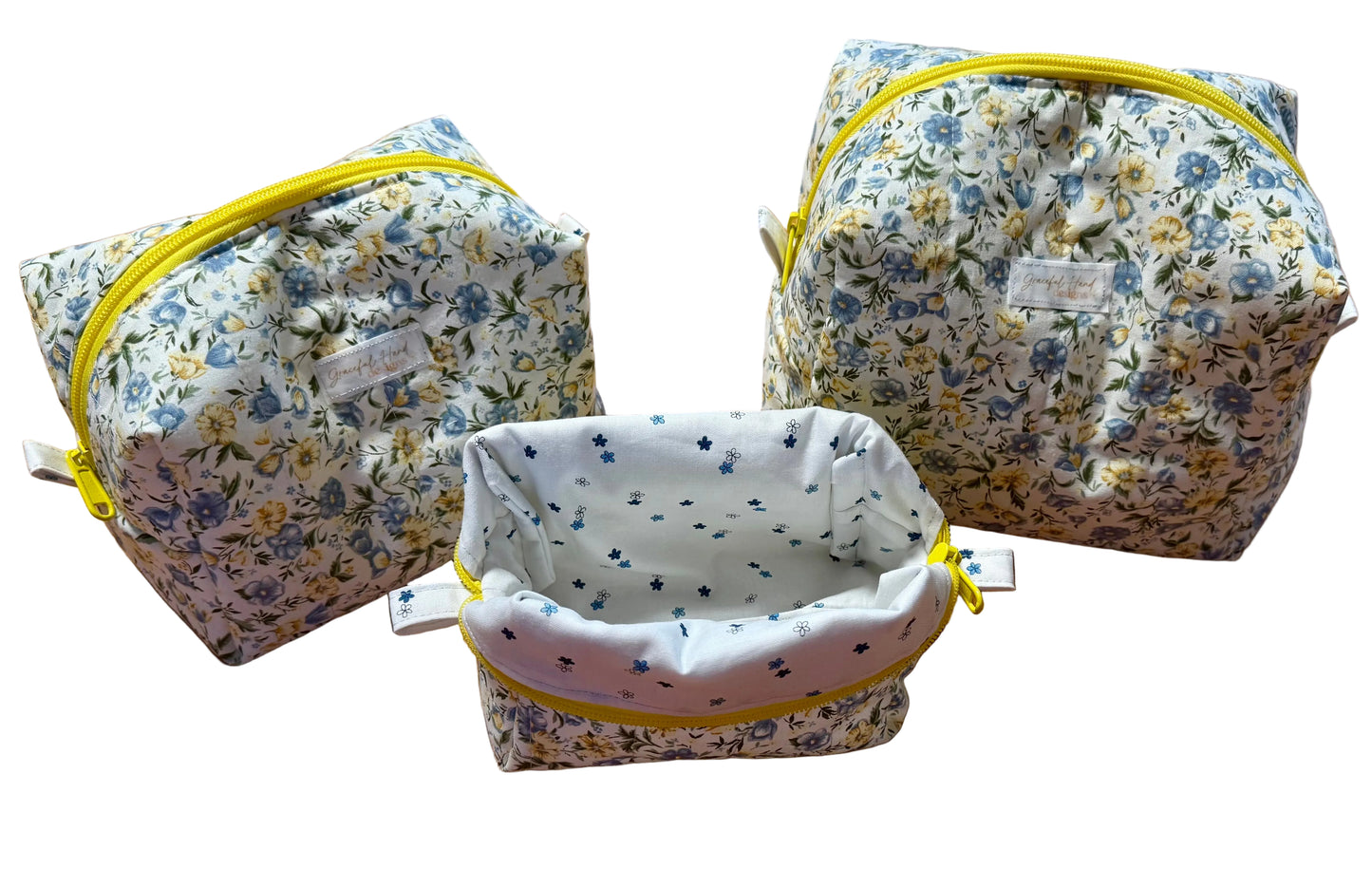 Bluebell Meadow Makeup Bag - Large