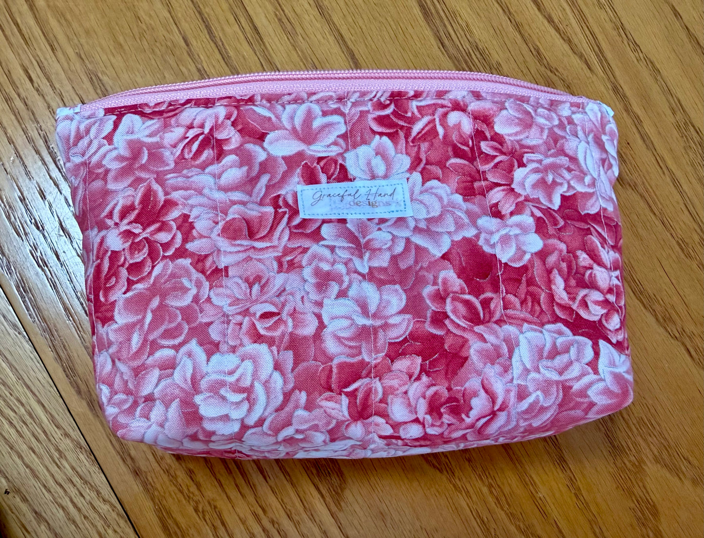Rose Garden Small Zippered Pouch