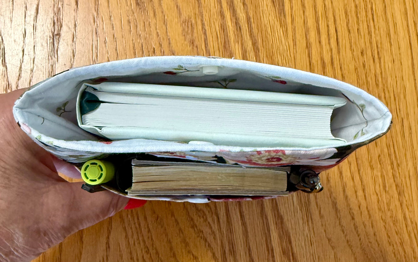 Midnight Garden Small Book Sleeve with Pocket
