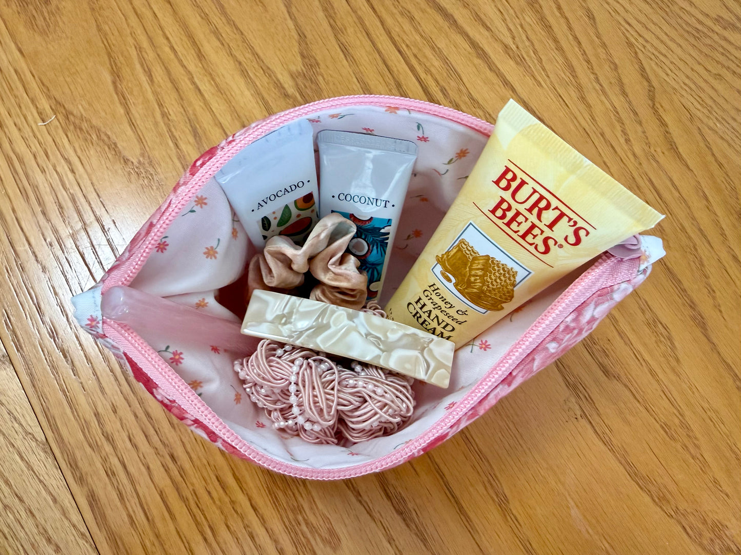 Rose Garden Small Zippered Pouch