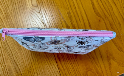Butterfly Meadow Large Zippered Pouch