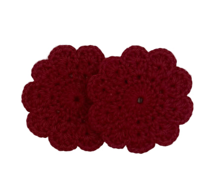 Ruby Blossom Coasters - Small