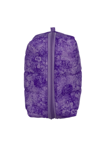 Lavender Lace Whisper Makeup Bag