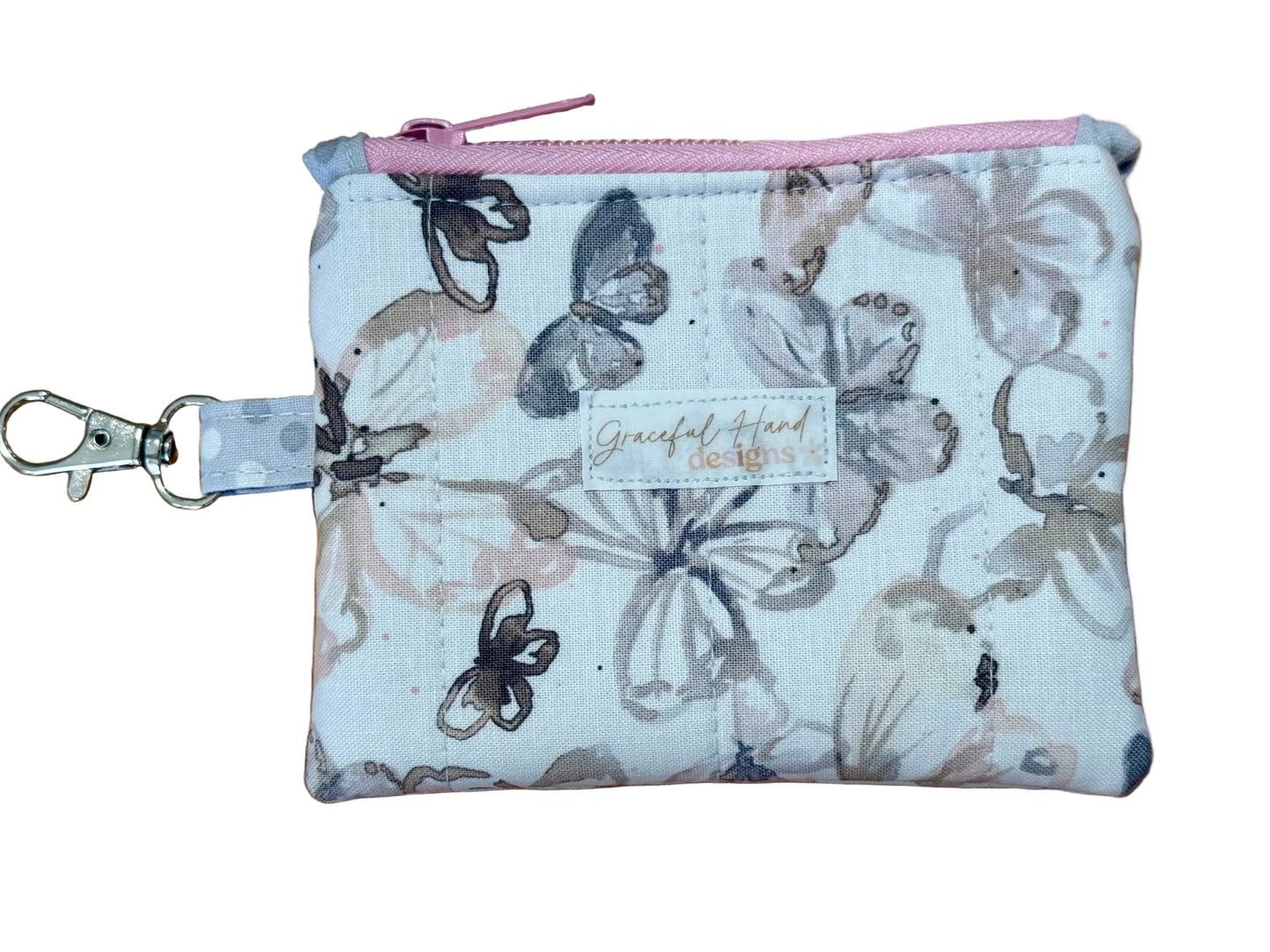 Butterfly Meadow Keychain Wallet