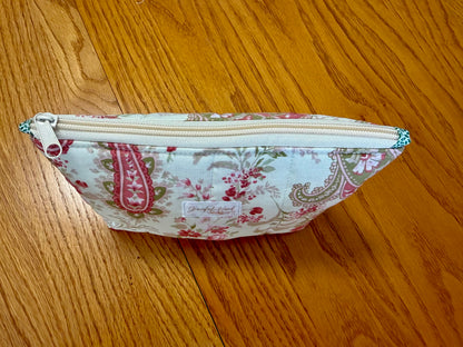 Garden Paisley Small Zippered Pouch