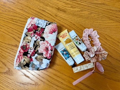 Midnight Garden Small Zippered Pouch