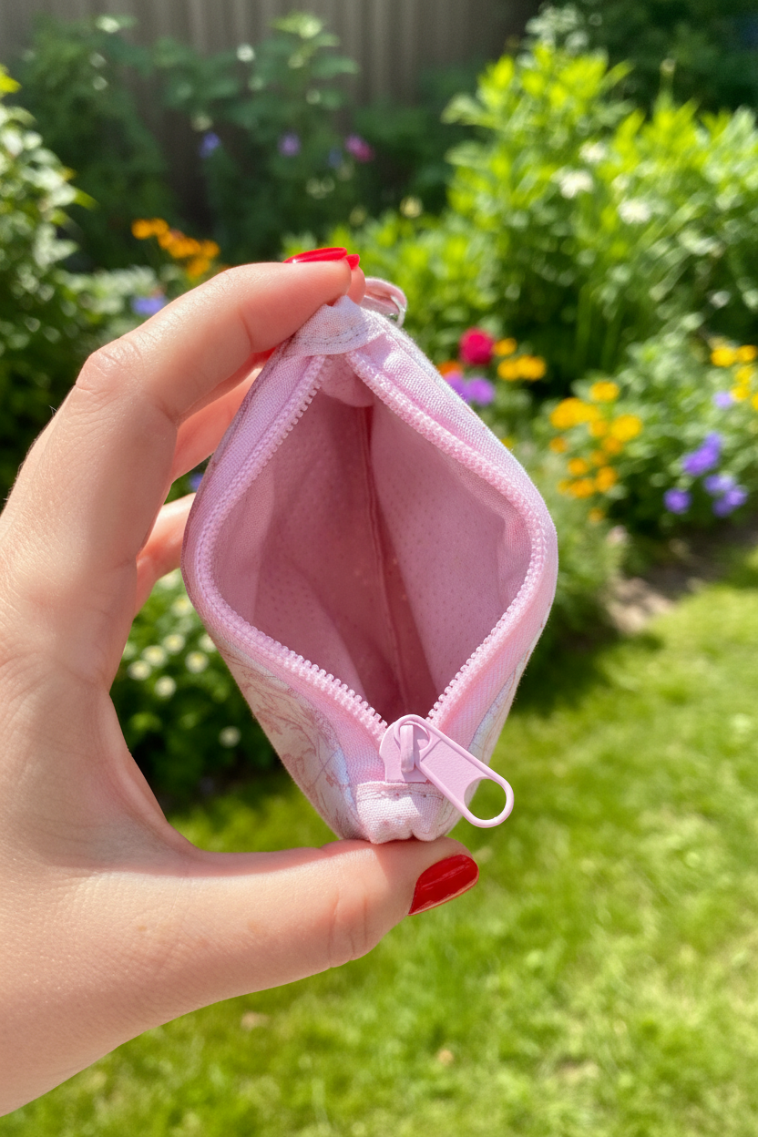 Blush Heirloom Keychain Wallet