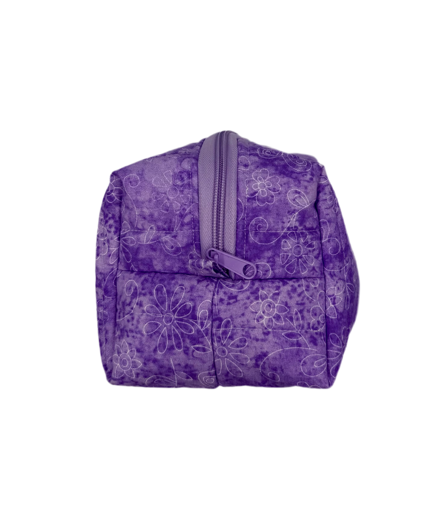 Lavender Lace Whisper Makeup Bag