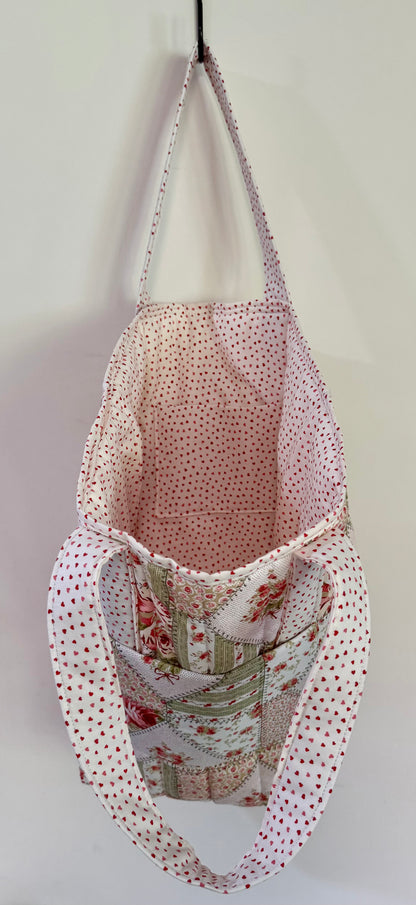 Rose Cottage Patchwork Tote - The Lily Collection