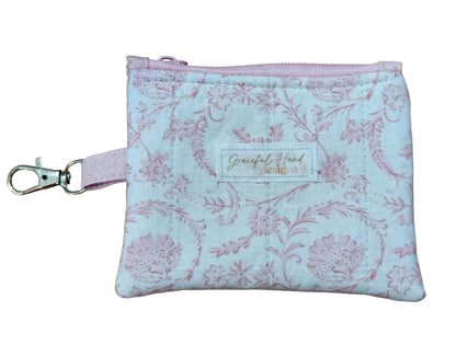 Blush Heirloom Keychain Wallet