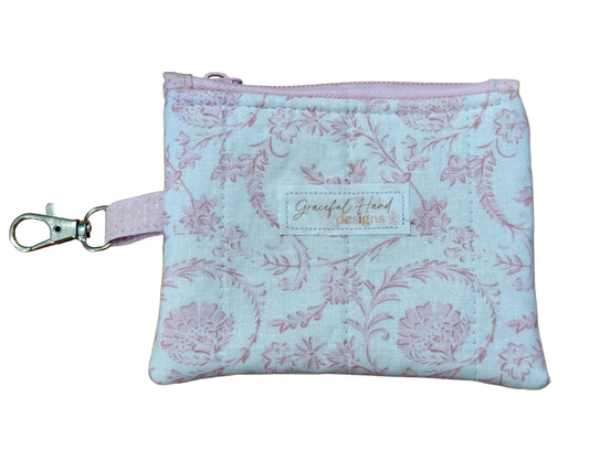 Blush Heirloom Keychain Wallet