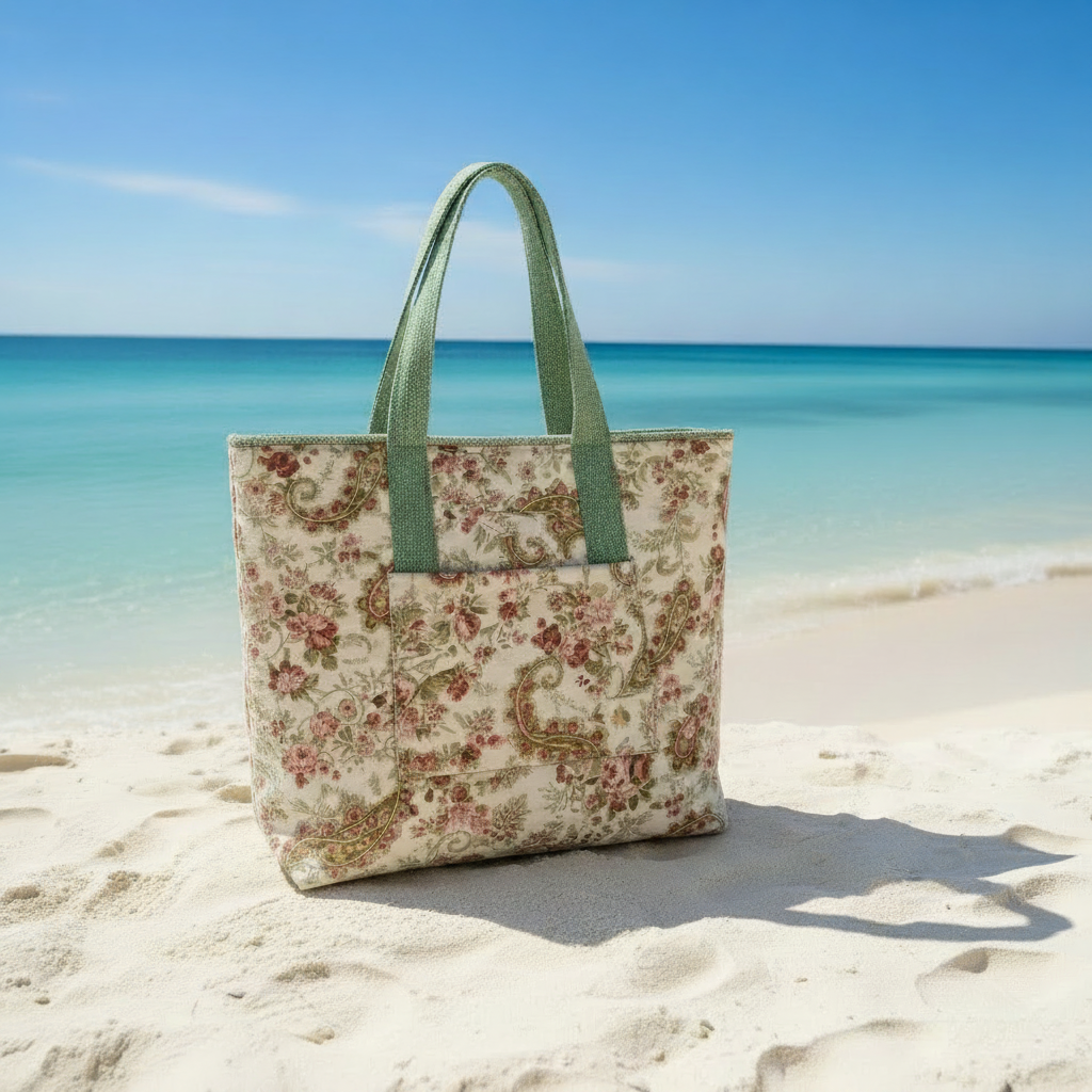 Garden Paisley Tote - The Lily Collection
