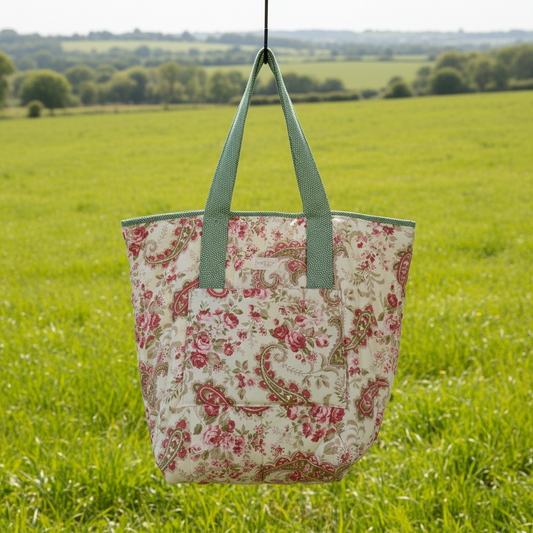 Garden Paisley Tote - The Lily Collection