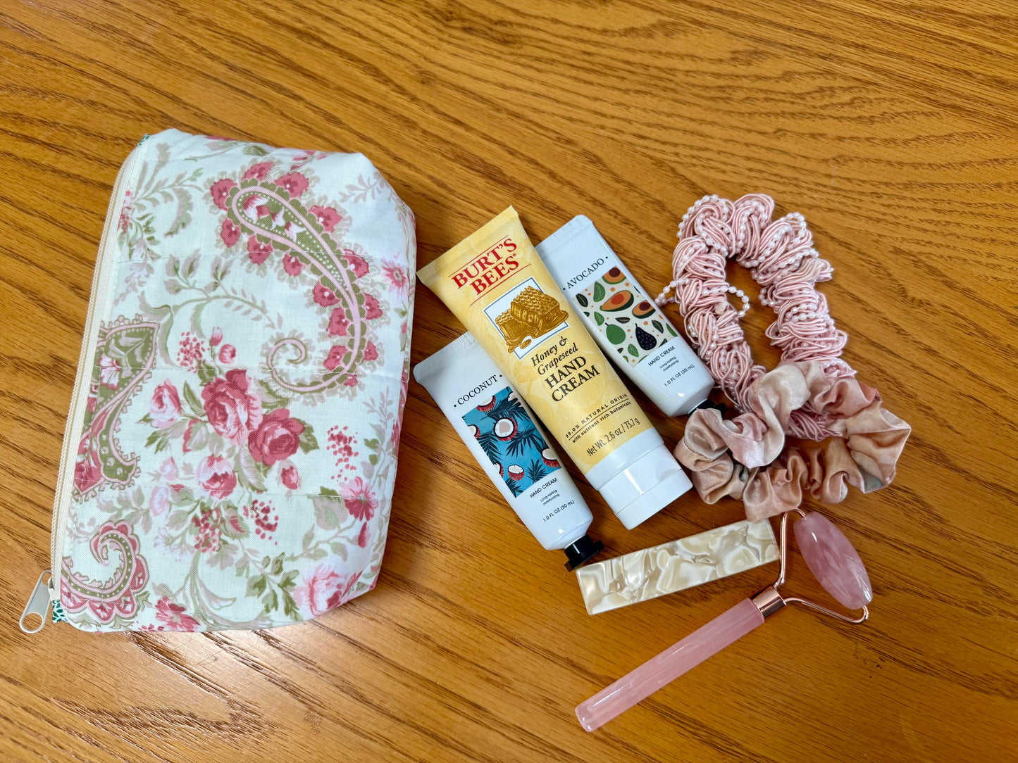 Garden Paisley Small Zippered Pouch