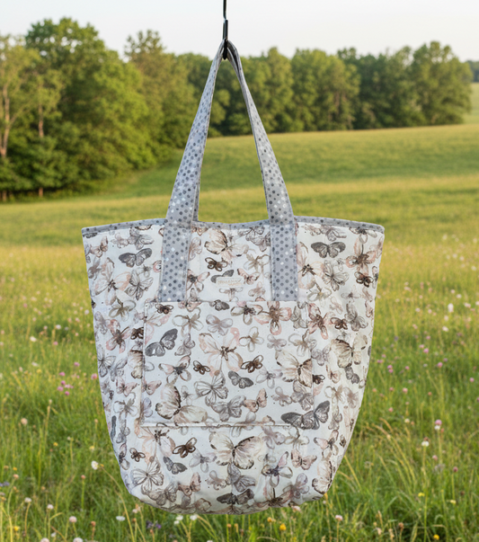 Butterfly Meadow Tote - The Lily Collection