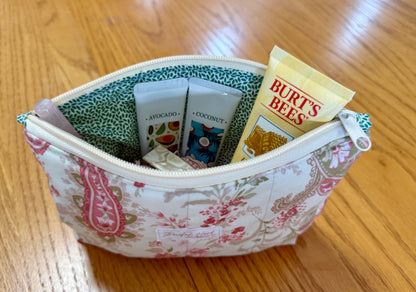 Garden Paisley Small Zippered Pouch