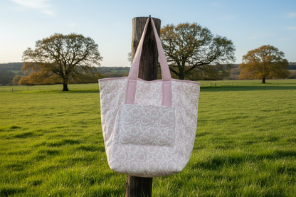 Blush Heirloom Tote - The Lily Collection