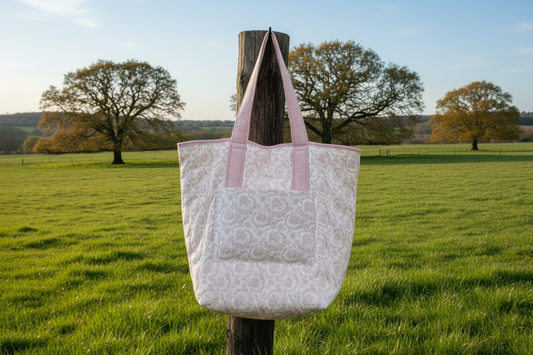 Blush Heirloom Tote - The Lily Collection