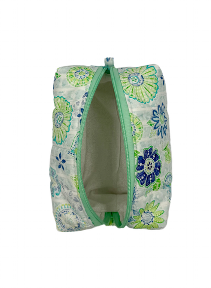 Aqua Bloom Reverie Makeup Bag
