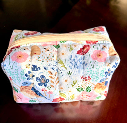 Garden Picnic Makeup Bag