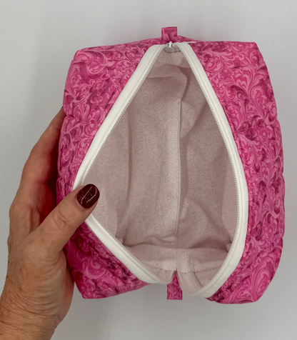 Blush Paisley Dream Makeup Bag