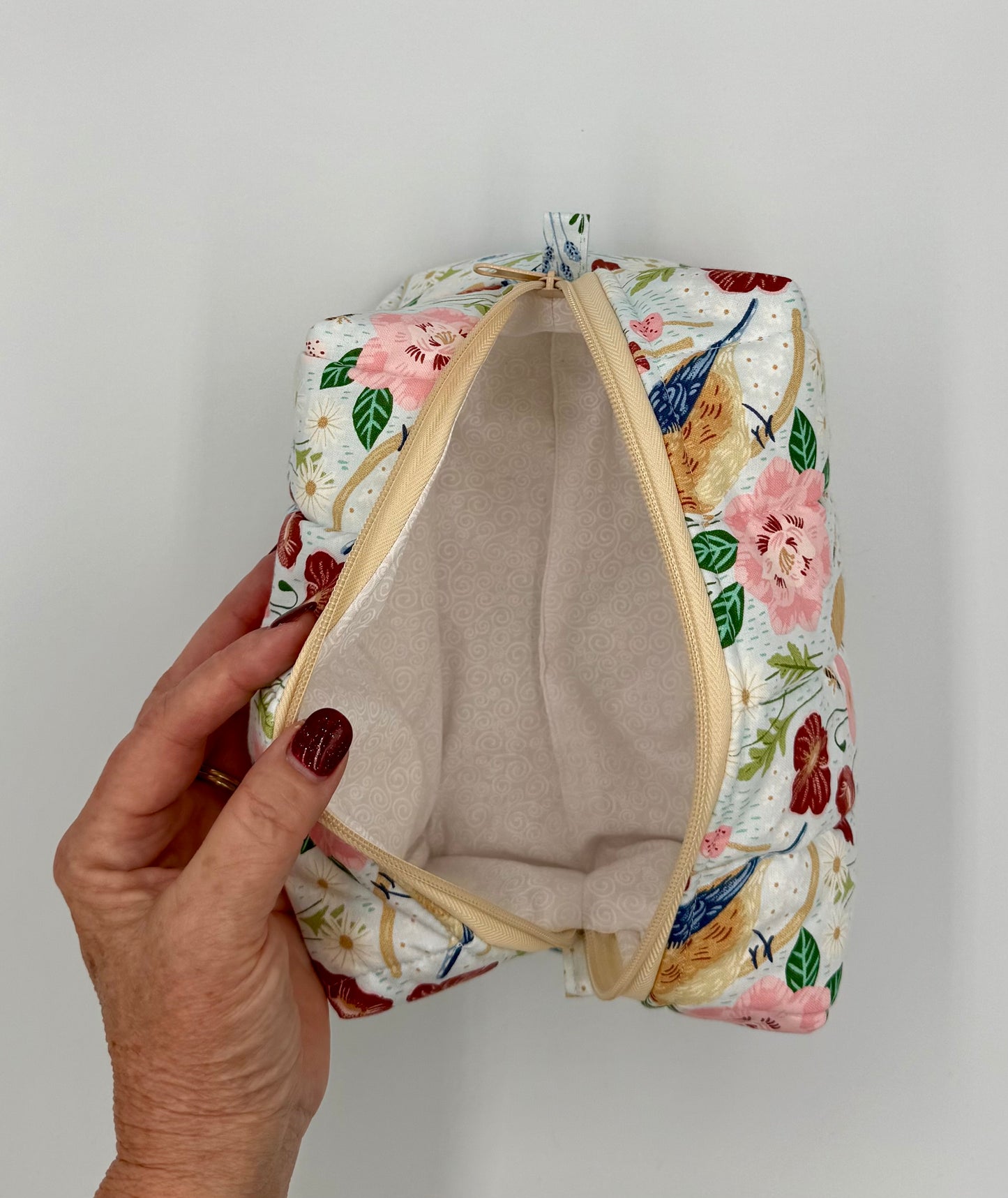 Garden Picnic Makeup Bag