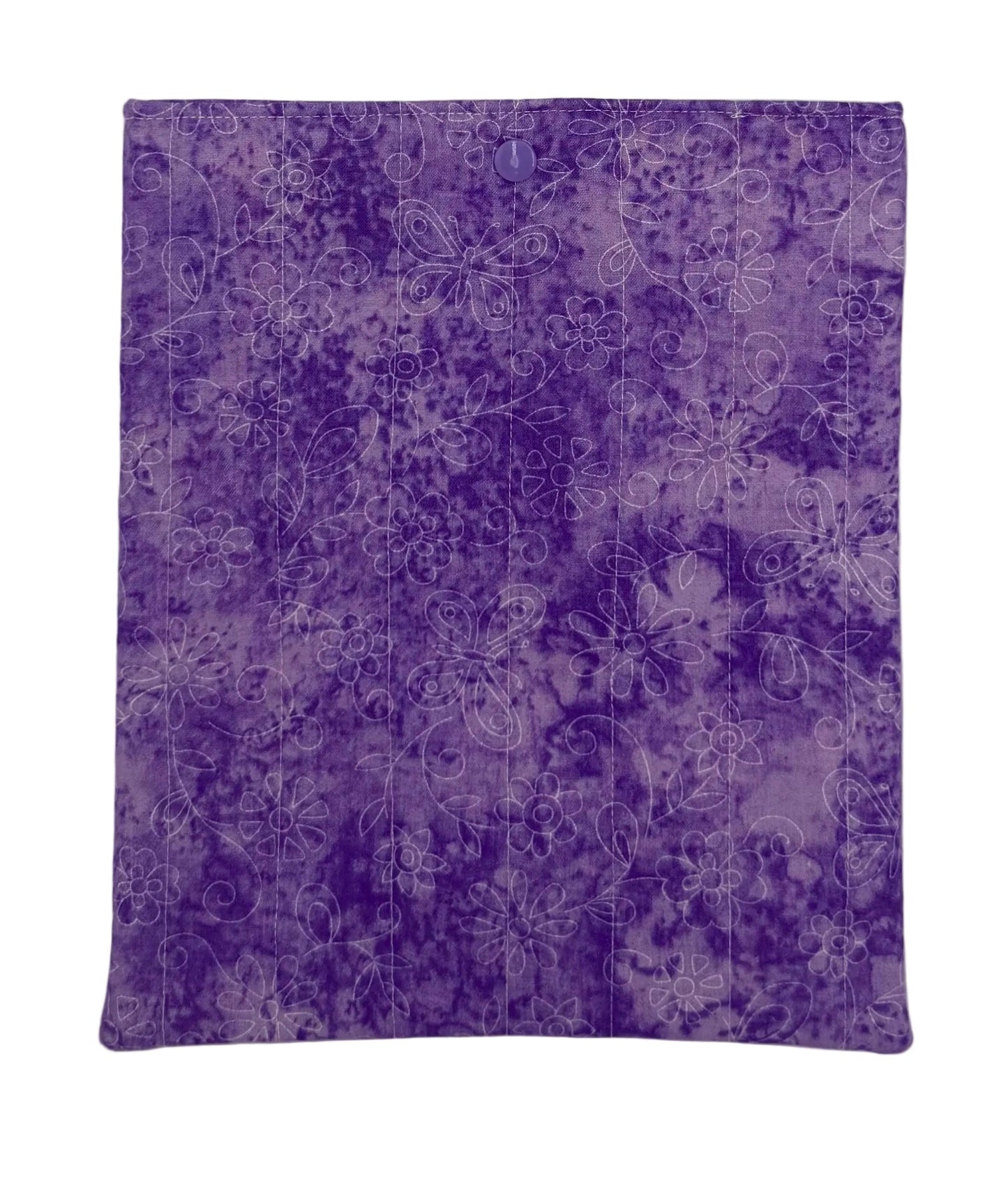 Lavender Lace Whisper Book Sleeve Large