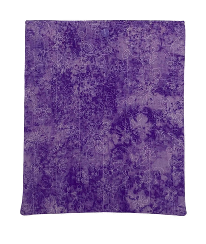 Lavender Lace Whisper Book Sleeve Large