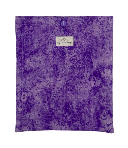 Lavender Lace Whisper Book Sleeve Large