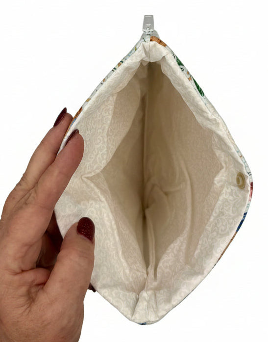 Garden Picnic Book Sleeve Large with Pocket