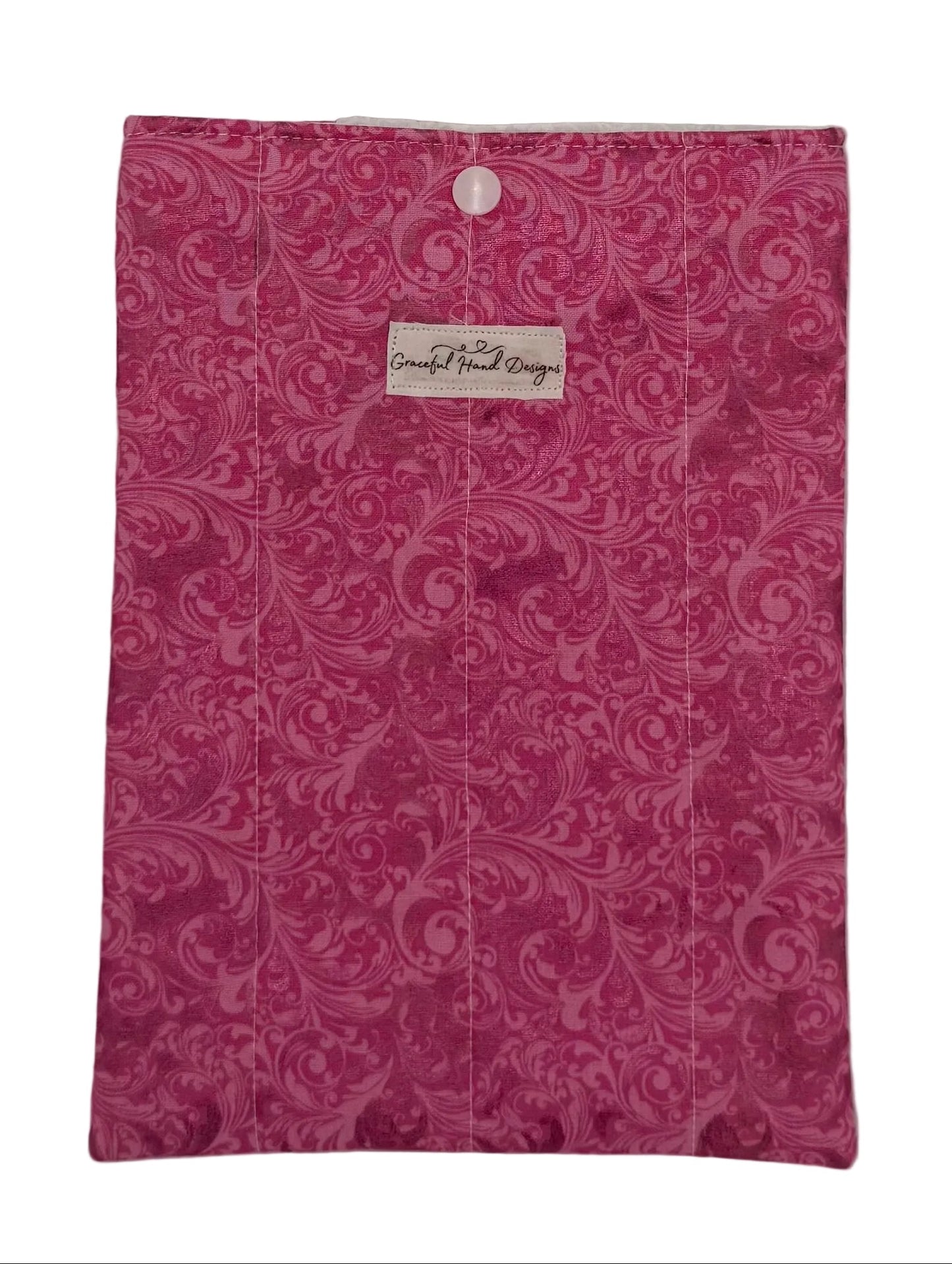 Blush Paisley Dream Book Sleeve Medium
