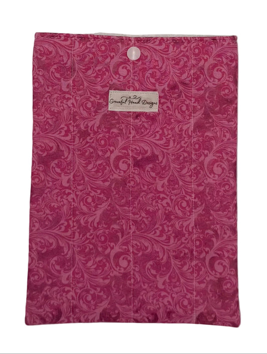 Blush Paisley Dream Book Sleeve Medium