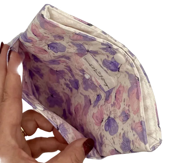Butterfly Meadow Book Sleeve Medium with Pocket