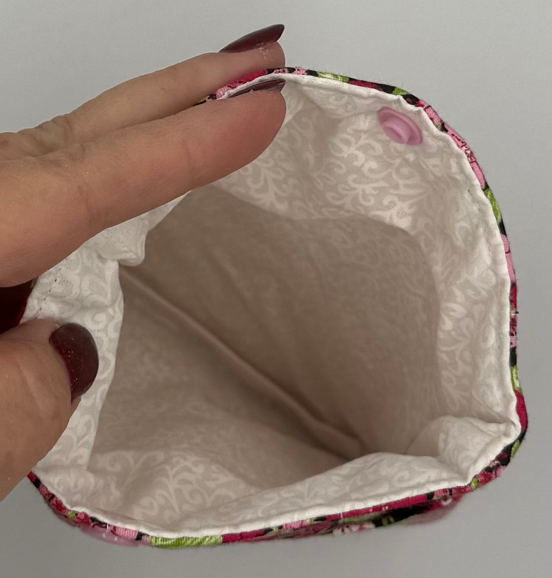 Garden Romance Book Sleeve Small with Pocket