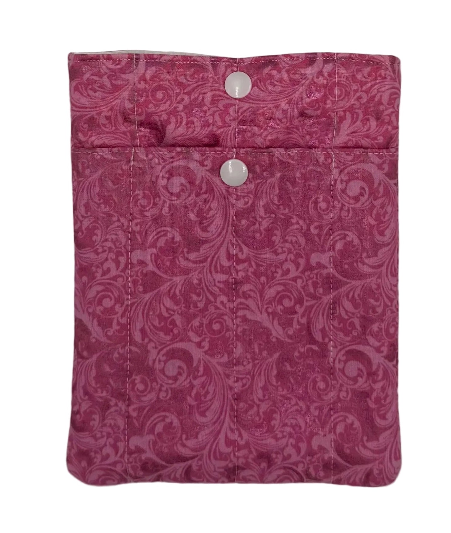 Blush Paisley Dream Book Sleeve Small with Pocket