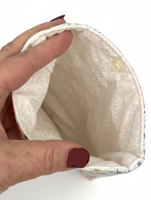 Garden Picnic Book Sleeve Small with Pocket