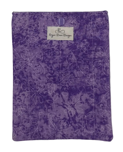 Lavender Lace Whisper Book Sleeve Small