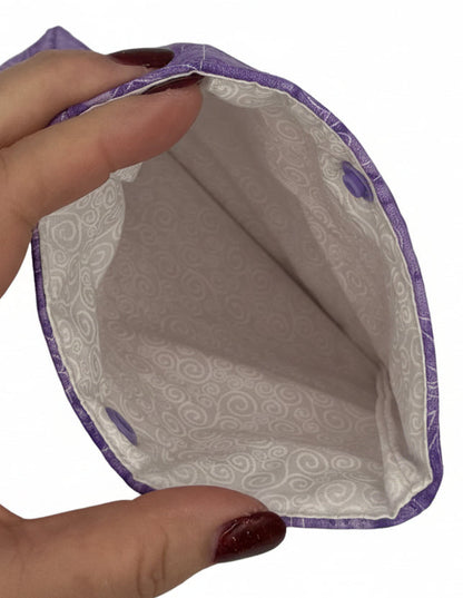 Lavender Lace Whisper Book Sleeve Small