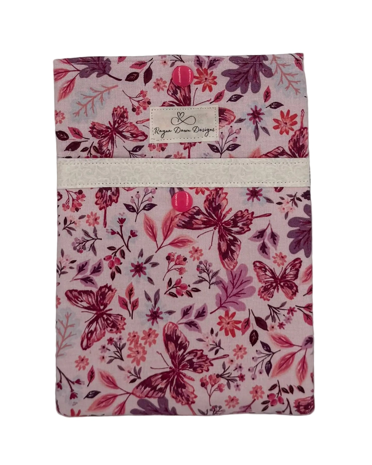 Whispering Branches Book Sleeve Small with Pocket