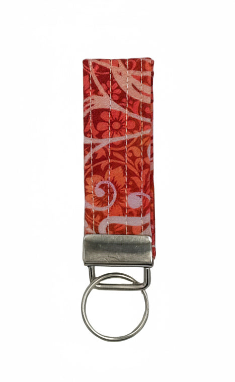 Crimson Swirl Wristlet Small