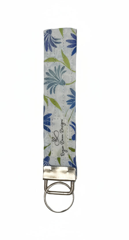 Azure Garden Wristlet Medium