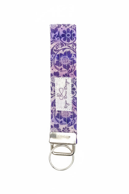 Violet Whimsy Wristlet Medium