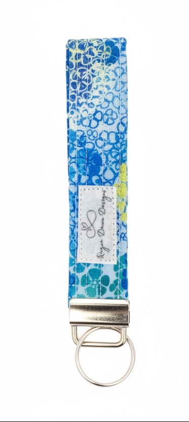 Ocean Bloom Wristlet Medium