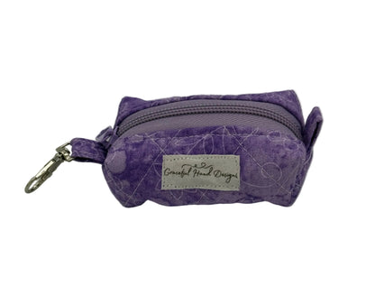 Lavender Lace Keychain Pouch