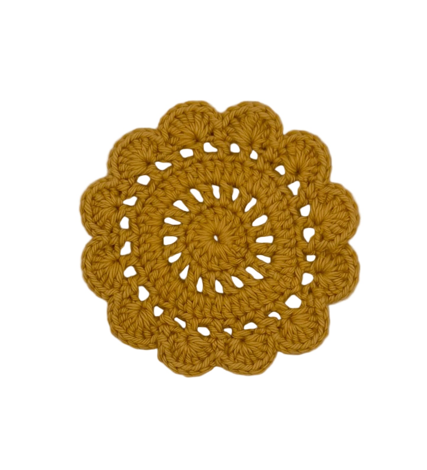 Sunflower Lace Coaster