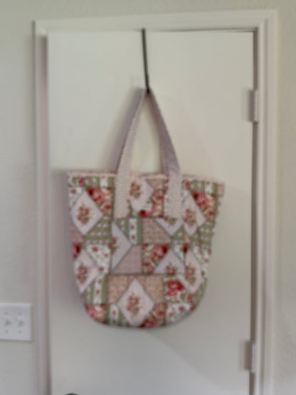 Rose Cottage Patchwork Tote - The Lily Collection
