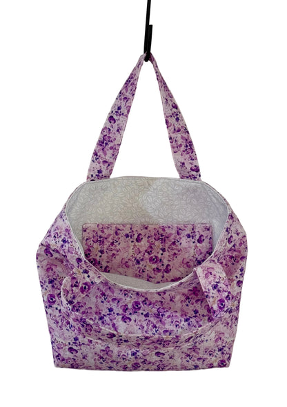 Violet Meadow Bible Book Bag