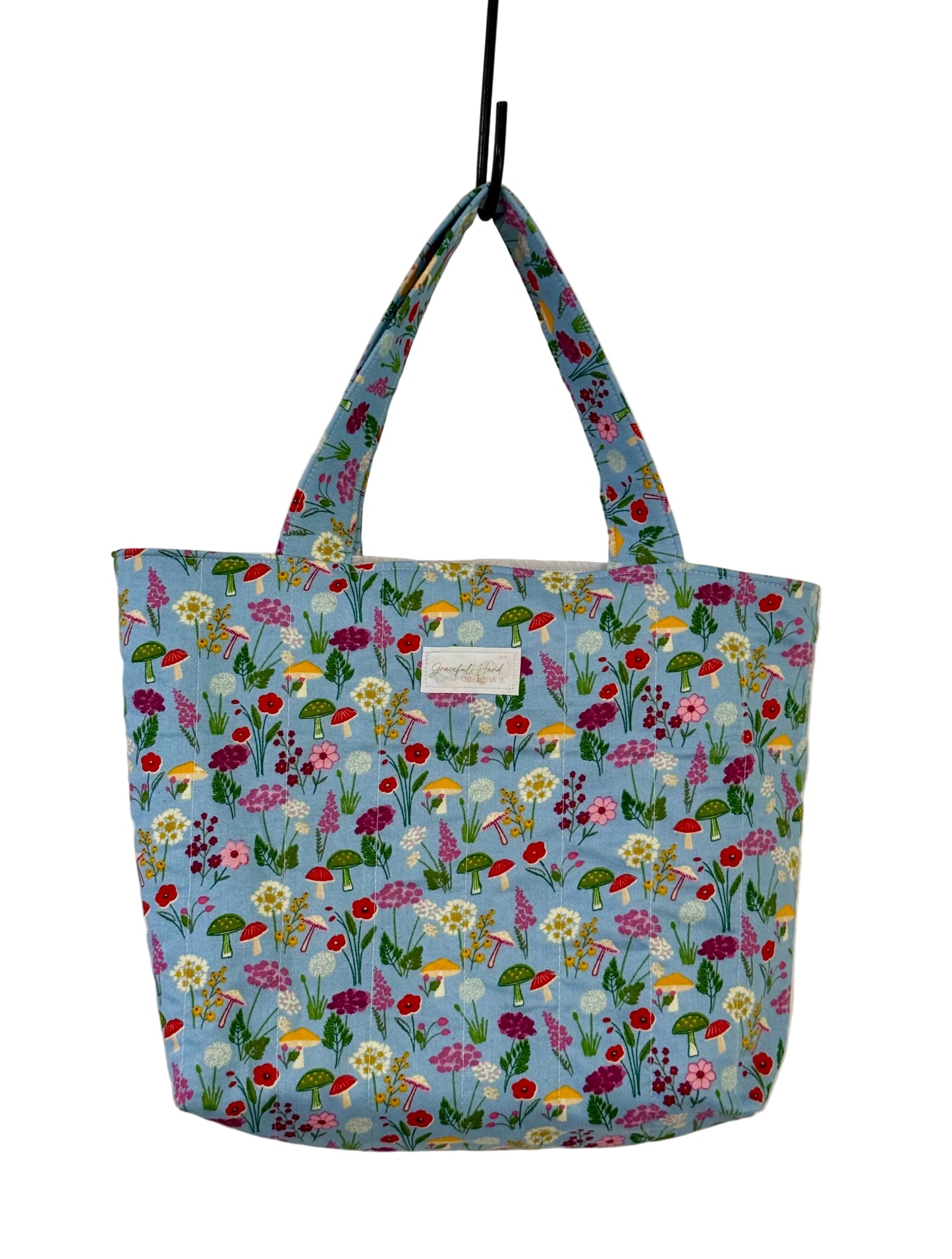Mushroom Meadow Bible Book Bag